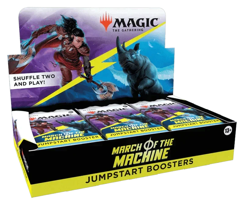 Magic: The Gathering - March Of The Machine Jumpstart Booster Box (18 Packs)(Magic The Gathering March Of The Machine Jumpstart Booster Box 18 Packs) 1 Magic: The Gathering - March Of The Machine Jumpstart Booster Box (18 Packs)(Magic The Gathering March Of The Machine Jumpstart Booster Box 18 Packs)
