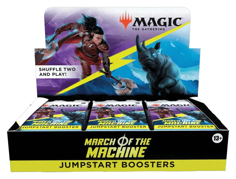 Magic: The Gathering - March Of The Machine Jumpstart Booster Box (18 Packs)(Magic The Gathering March Of The Machine Jumpstart Booster Box 18 Packs) 2 Magic: The Gathering - March Of The Machine Jumpstart Booster Box (18 Packs)(Magic The Gathering March Of The Machine Jumpstart Booster Box 18 Packs) - Image 2