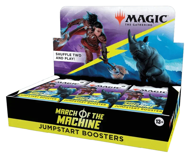 Magic: The Gathering - March Of The Machine Jumpstart Booster Box (18 Packs)(Magic The Gathering March Of The Machine Jumpstart Booster Box 18 Packs) 3 Magic: The Gathering - March Of The Machine Jumpstart Booster Box (18 Packs)(Magic The Gathering March Of The Machine Jumpstart Booster Box 18 Packs) - Image 3