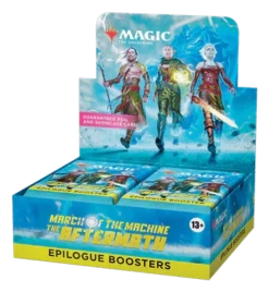 Magic: The Gathering - March Of The Machine: The Aftermath Epilogue Booster Box (24 Packs)(Magic The Gathering March Of The Machine The Aftermath Epilogue Booster Box 24 Packs)