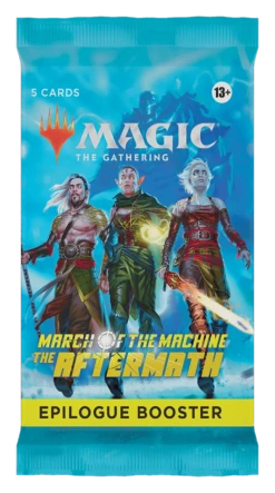 Magic: The Gathering - March Of The Machine: The Aftermath Epilogue Booster Pack(Magic The Gathering March Of The Machine The Aftermath Epilogue Booster Pack)