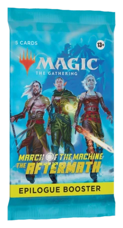 Magic: The Gathering - March Of The Machine: The Aftermath Epilogue Booster Pack(Magic The Gathering March Of The Machine The Aftermath Epilogue Booster Pack) 5 Magic: The Gathering - March Of The Machine: The Aftermath Epilogue Booster Pack(Magic The Gathering March Of The Machine The Aftermath Epilogue Booster Pack) -The Card Vault Store magic the gathering march of the machine the aftermath epilogue booster pack the card vault 3