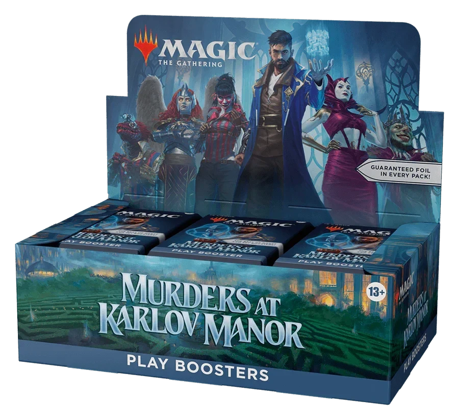 Magic: The Gathering - Murders At Karlov Manor - Play Booster Box (36 Packs)(Magic The Gathering Murders At Karlov Manor Play Booster Box 36 Packs) 1 Magic: The Gathering - Murders At Karlov Manor - Play Booster Box (36 Packs)(Magic The Gathering Murders At Karlov Manor Play Booster Box 36 Packs)