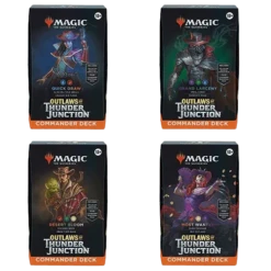 Magic: The Gathering - Outlaws Of Thunder Junction - Commander Deck - Bundle(Magic The Gathering Outlaws Of Thunder Junction Commander Deck Bundle)