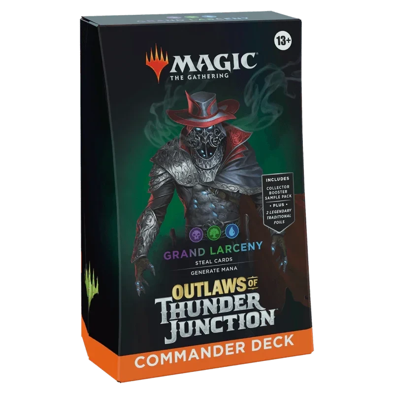 Magic: The Gathering - Outlaws Of Thunder Junction - Commander Deck - Grand Larceny(Magic The Gathering Outlaws Of Thunder Junction Commander Deck Grand Larceny) 1 Magic: The Gathering - Outlaws Of Thunder Junction - Commander Deck - Grand Larceny(Magic The Gathering Outlaws Of Thunder Junction Commander Deck Grand Larceny)