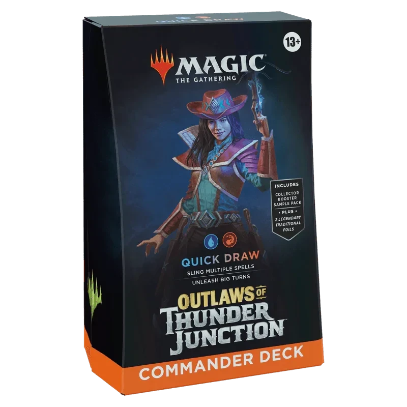 Magic: The Gathering - Outlaws Of Thunder Junction - Commander Deck - Quick Draw(Magic The Gathering Outlaws Of Thunder Junction Commander Deck Quick Draw) 1 Magic: The Gathering - Outlaws Of Thunder Junction - Commander Deck - Quick Draw(Magic The Gathering Outlaws Of Thunder Junction Commander Deck Quick Draw)