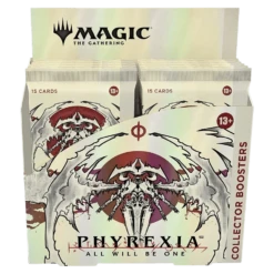 Magic: The Gathering - Phyrexia: All Will Be One Collector Booster Box (12 Packs)(Magic The Gathering Phyrexia All Will Be One Collector Booster Box 12 Packs)