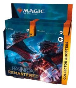 Magic: The Gathering - Ravnica Remastered - Collector Booster Box (12 Packs)(Magic The Gathering Ravnica Remastered Collector Booster Box 12 Packs)