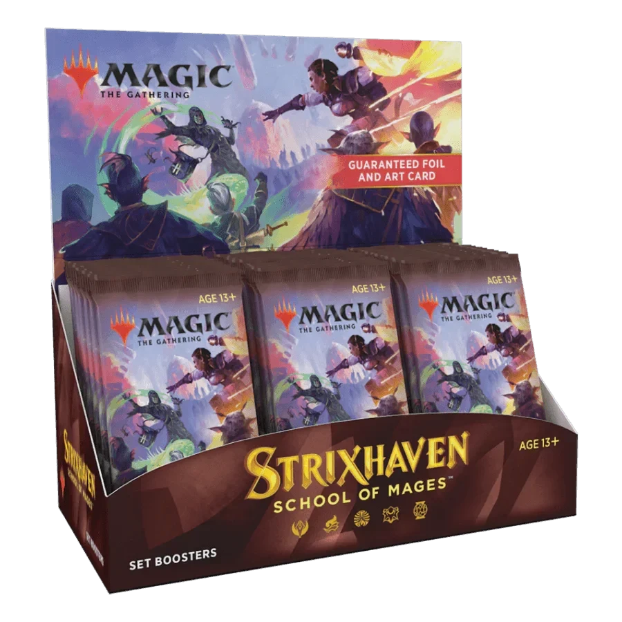 Magic: The Gathering - Strixhaven: School Of Mages Set Booster Box(Magic The Gathering Strixhaven School Of Mages Set Booster Box) 1 Magic: The Gathering - Strixhaven: School Of Mages Set Booster Box(Magic The Gathering Strixhaven School Of Mages Set Booster Box)