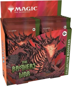 Magic: The Gathering - The Brothers War Collector Booster Box (12 Packs)(Magic The Gathering The Brothers War Collector Booster Box 12 Packs)