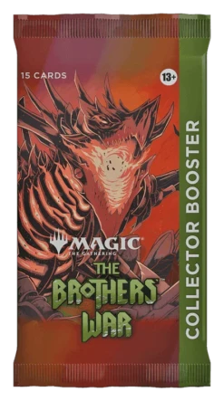 Magic: The Gathering - The Brothers War Collector Booster Pack(Magic The Gathering The Brothers War Collector Booster Pack)