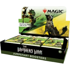 Magic: The Gathering - The Brothers War Jumpstart Booster Box (18 Packs)(Magic The Gathering The Brothers War Jumpstart Booster Box 18 Packs)