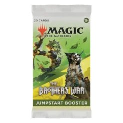 Magic: The Gathering - The Brothers War Jumpstart Booster Pack(Magic The Gathering The Brothers War Jumpstart Booster Box 18 Packs Copy)