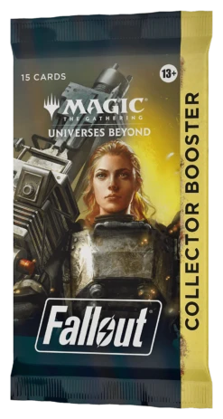 Magic: The Gathering - Universes Beyond: Fallout - Collector Booster Pack(Magic The Gathering Universes Beyond Fallout Collector Booster Pack)