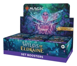 Magic: The Gathering - Wilds Of Eldraine - Set Booster Box (30 Packs)(Magic The Gathering Wilds Of Eldraine Set Booster Box 30 Packs)