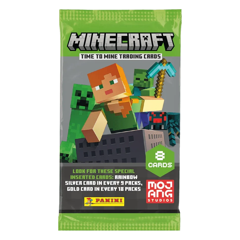 Panini Minecraft TCG - Time To Mine Booster Box (18 Packs)(Minecraft Tcg Time To Mine Booster Box 18 Packs) 2 Panini Minecraft TCG - Time To Mine Booster Box (18 Packs)(Minecraft Tcg Time To Mine Booster Box 18 Packs) - Image 2