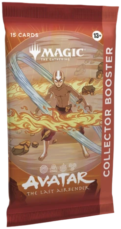 Magic: The Gathering - Universes Beyond - Avatar: The Last Airbender - Collector Booster Box (12x Packs)(Magic The Gathering Universes Beyond Avatar The Last Airbender Collector Booster Box 12x Packs) -The Card Vault Store mtgtla en bstr clctr 01 01
