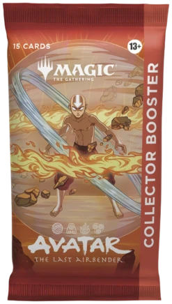 Magic: The Gathering - Universes Beyond - Avatar: The Last Airbender - Collector Booster Box (12x Packs)(Magic The Gathering Universes Beyond Avatar The Last Airbender Collector Booster Box 12x Packs) -The Card Vault Store mtgtla en bstr clctr 01 02