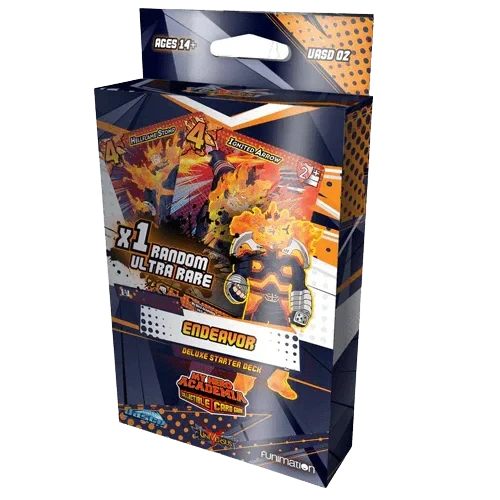 UniVersus CCG - My Hero Academia - Endeavor (Series 3) - Deluxe Starter Deck(My Hero Academia Collectible Card Game Endeavor Series 3 Deluxe Starter Deck) 1 UniVersus CCG - My Hero Academia - Endeavor (Series 3) - Deluxe Starter Deck(My Hero Academia Collectible Card Game Endeavor Series 3 Deluxe Starter Deck)