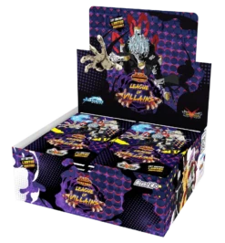 UniVersus CCG - My Hero Academia - League Of Villains (Series 4) Booster Box (24 Packs)(My Hero Academia League Of Villains Booster Box 24 Packs)