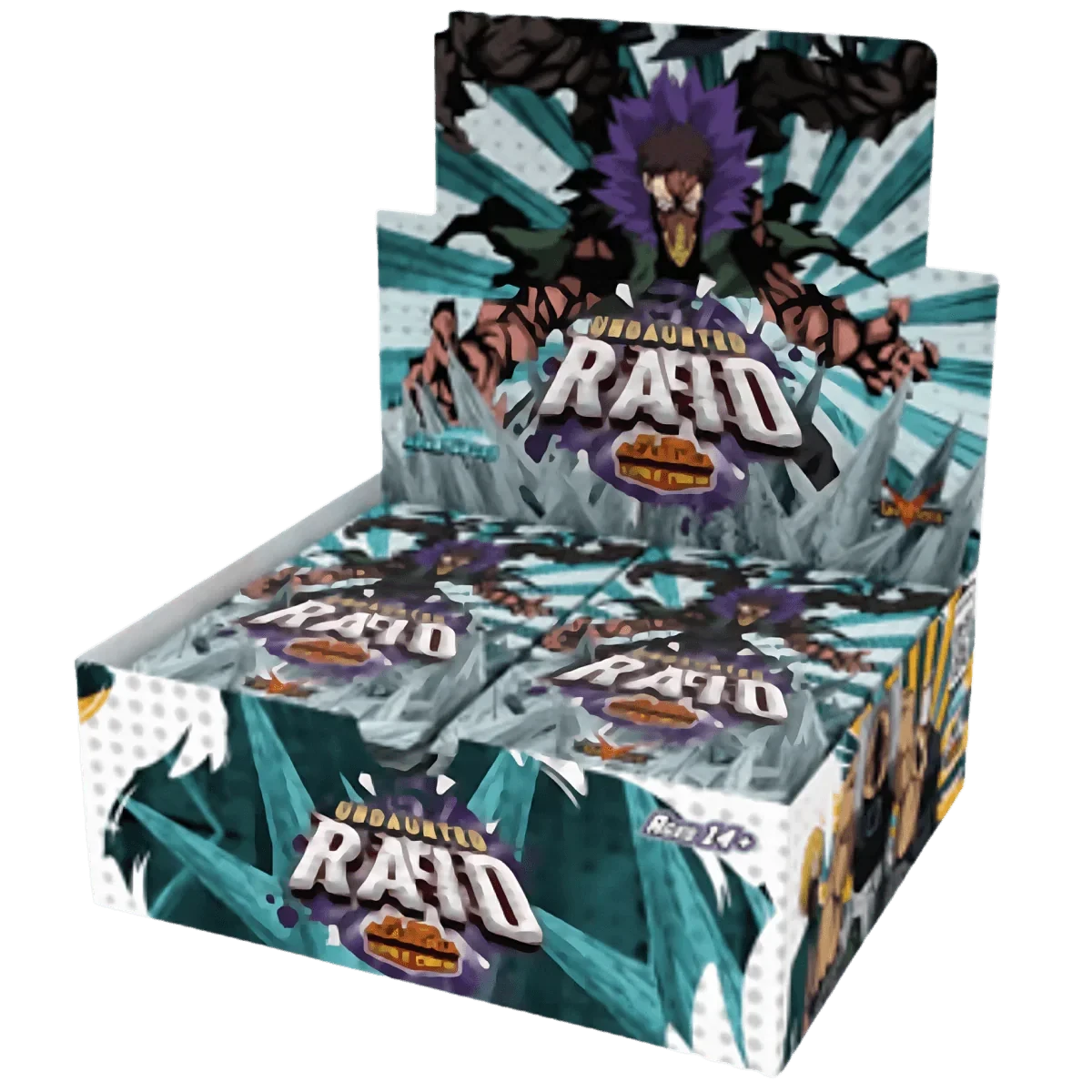 UniVersus CCG - My Hero Academia - Undaunted Raid (Series 5) Booster Box (24 Packs)(My Hero Academia Undaunted Rage Series 5 Booster Box 24 Packs) 1 UniVersus CCG - My Hero Academia - Undaunted Raid (Series 5) Booster Box (24 Packs)(My Hero Academia Undaunted Rage Series 5 Booster Box 24 Packs)