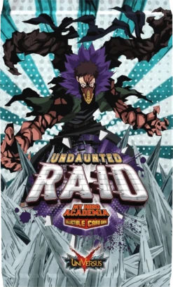 UniVersus CCG - My Hero Academia - Undaunted Raid (Series 5) Booster Pack(My Hero Academia Undaunted Rage Series 5 Booster Pack)