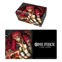 One Piece TCG - Playmat And Storage Box Set - Eustass "Captain" Kid(One Piece Tcg Playmat And Storage Box Set Eustass Captain Kid)