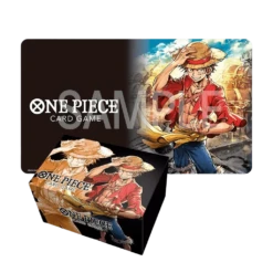One Piece TCG - Playmat And Storage Box Set - Monkey D. Luffy(One Piece Tcg Playmat And Storage Box Set Monkey D Luffy)