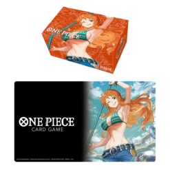 One Piece TCG - Playmat And Storage Box Set - Nami(One Piece Tcg Playmat And Storage Box Set Nami)