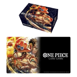 One Piece TCG - Playmat And Storage Box Set - Portgas.D.Ace(One Piece Tcg Playmat And Storage Box Set Portgas D Ace)
