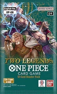 One Piece TCG - Two Legends (OP-08) - Booster Pack(One Piece Tcg Two Legends Op 08 Booster Pack)