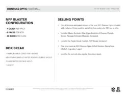 Panini - 2021 Donruss Optic American Football (NFL) - Blaster Box(Panini 2021 Donruss Optic American Football Nfl Blaster Box) -The Card Vault Store panini 2021 donruss optic american football nfl blaster box the card vault 6