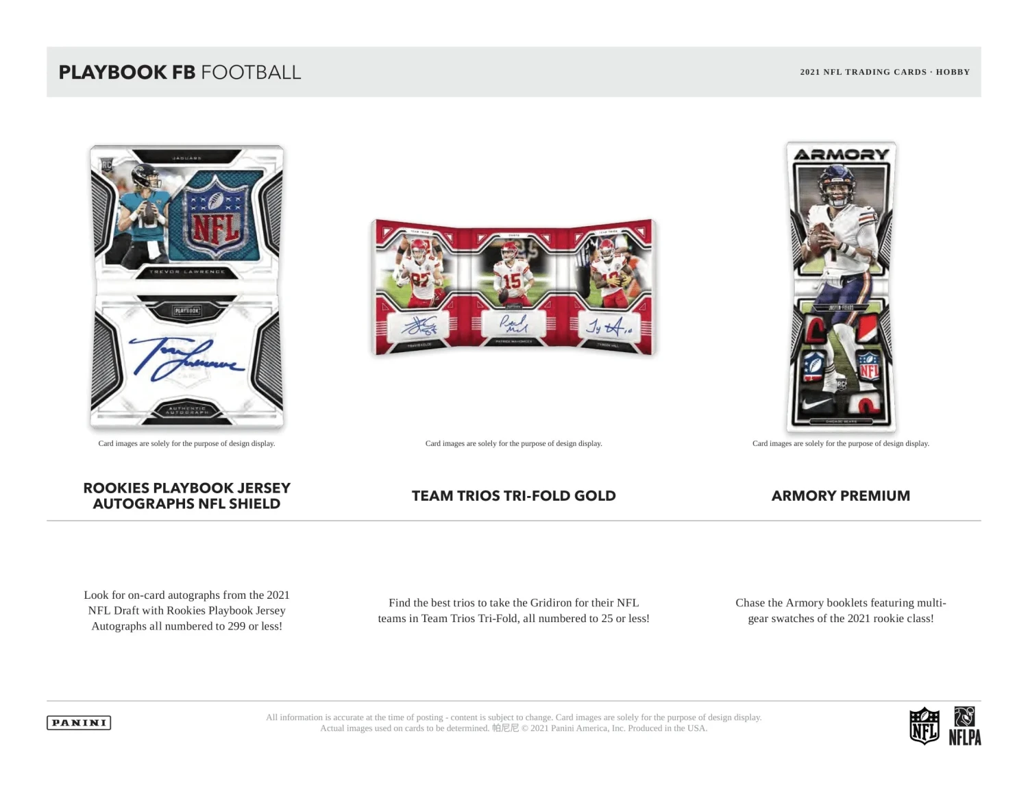 Panini - 2021 Playbook American Football (NFL) - Hobby Box(Panini 2021 Playbook American Football Nfl Hobby Box) 2 Panini - 2021 Playbook American Football (NFL) - Hobby Box(Panini 2021 Playbook American Football Nfl Hobby Box) - Image 2