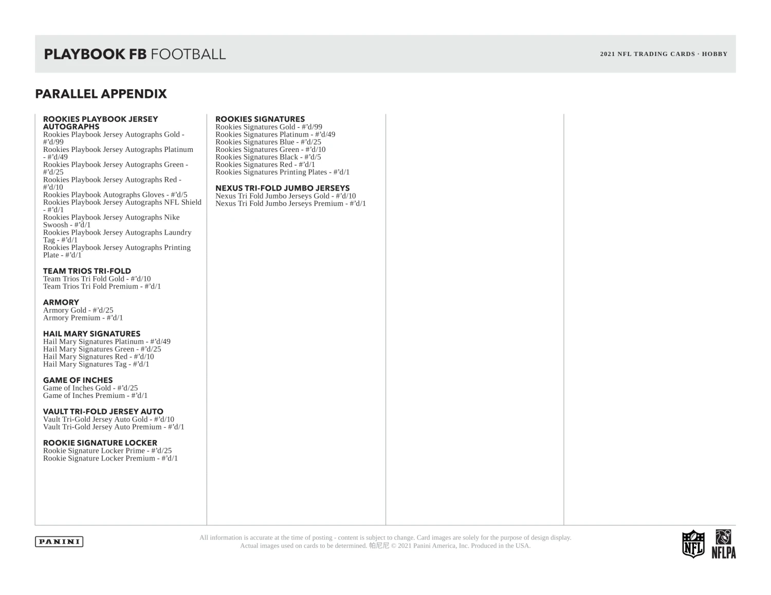Panini - 2021 Playbook American Football (NFL) - Hobby Box(Panini 2021 Playbook American Football Nfl Hobby Box) 6 Panini - 2021 Playbook American Football (NFL) - Hobby Box(Panini 2021 Playbook American Football Nfl Hobby Box) - Image 6