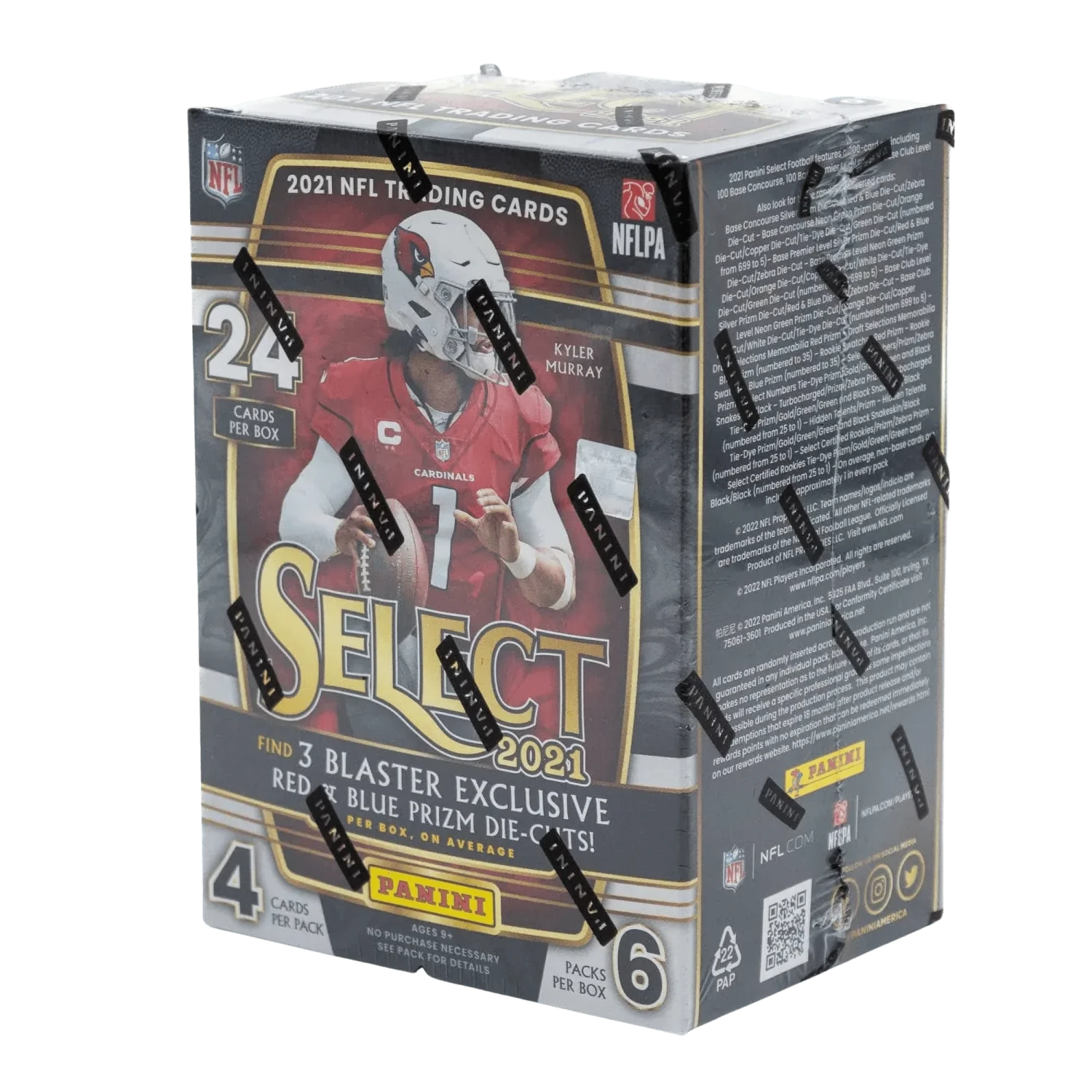 Panini - 2021 Select Football (NFL) - Blaster Box (6 Packs)(Panini 2021 Select Football Nfl Blaster Box 6 Packs) 1 Panini - 2021 Select Football (NFL) - Blaster Box (6 Packs)(Panini 2021 Select Football Nfl Blaster Box 6 Packs)