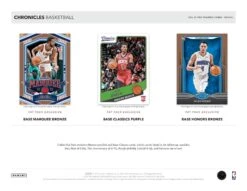 Panini - 2021/22 Chronicles Basketball (NBA) - Fat Pack Box(Panini 2021 22 Chronicles Basketball Nba Fat Pack Box) -The Card Vault Store panini 202122 chronicles basketball nba fat pack box the card vault 4
