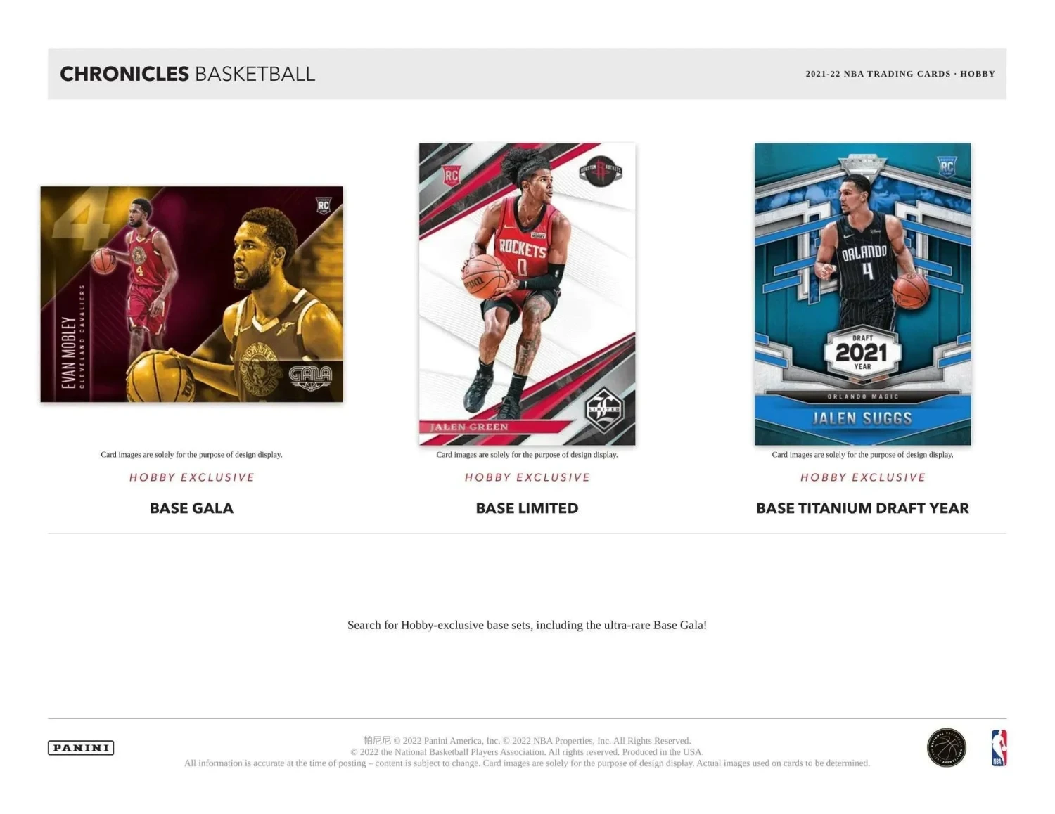 Panini - 2021/22 Chronicles Basketball (NBA) - Hobby Box(Panini 2021 22 Chronicles Basketball Nba Hobby Box 6 Packs) 5 Panini - 2021/22 Chronicles Basketball (NBA) - Hobby Box(Panini 2021 22 Chronicles Basketball Nba Hobby Box 6 Packs) - Image 5