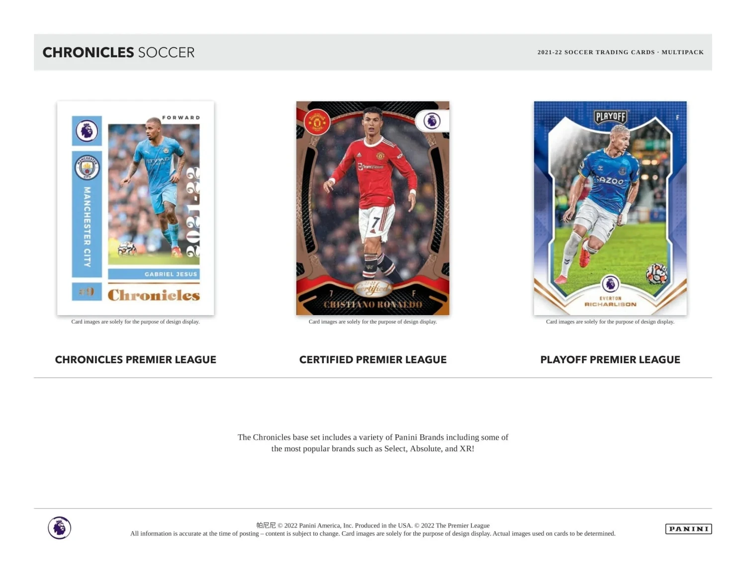 Panini - 2021/22 Chronicles Football (Soccer) - Fat Pack Box(Panini 2021 22 Chronicles Football Soccer Fat Pack Box) 4 Panini - 2021/22 Chronicles Football (Soccer) - Fat Pack Box(Panini 2021 22 Chronicles Football Soccer Fat Pack Box) - Image 4