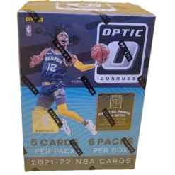 Panini - 2021/22 Donruss Optic Basketball (NBA) - Blaster Box (6 Packs)(Panini 2021 22 Donruss Optic Basketball Nba Blaster Box 6 Packs)
