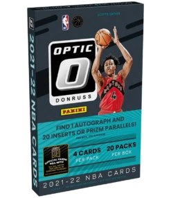 Panini - 2021/22 Donruss Optic Basketball (NBA) - Hobby Box (20 Packs)(Panini 2021 22 Donruss Optic Basketball Nba Hobby Box 20 Packs)