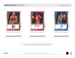 Panini - 2021/22 Donruss Optic Basketball (NBA) - Hybrid Box(Panini 2021 22 Donruss Optic Basketball Nba Hybrid Box) -The Card Vault Store panini 202122 donruss optic basketball nba hybrid box the card vault 3