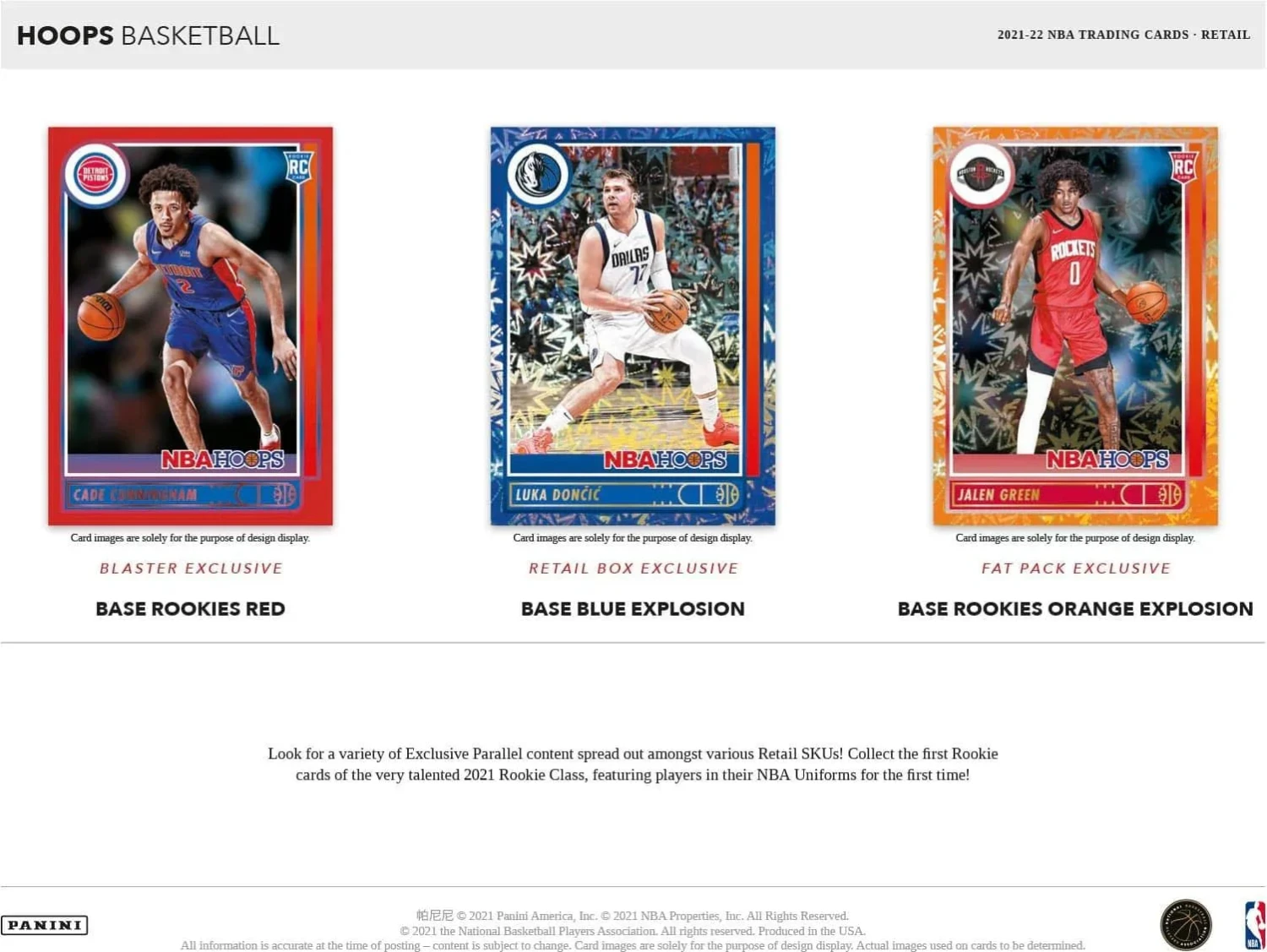 Panini - 2021/22 Hoops Basketball (NBA) - Retail Box(Panini 2021 22 Hoops Basketball Nba Retail Box) 4 Panini - 2021/22 Hoops Basketball (NBA) - Retail Box(Panini 2021 22 Hoops Basketball Nba Retail Box) - Image 4