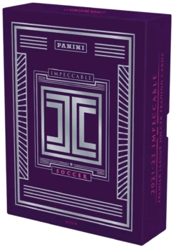Panini - 2021/22 Impeccable Football (Soccer) - Hobby Box(Panini 2021 22 Impeccable Football Soccer Hobby Box)