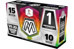 Panini - 2021/22 Mosaic LaLiga Football (Soccer) - Hobby Box (10 Packs)(Panini 2021 22 Mosaic Laliga Football Soccer Hobby Box 10 Packs)