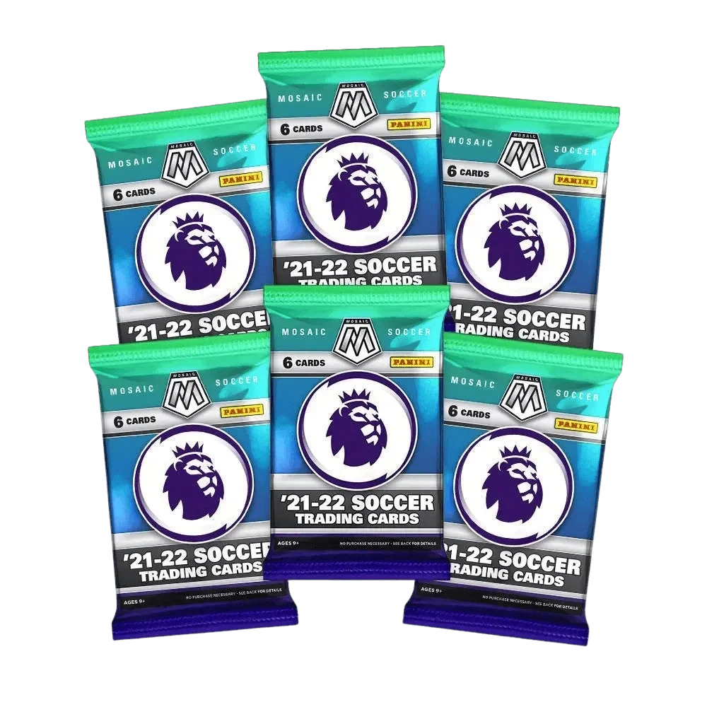 Panini - 2021/22 Mosaic Premier League Football (Soccer) - Blaster Box (6 Packs)(Panini 2021 22 Mosaic Premier League Football Blaster Box 6 Packs) 3 Panini - 2021/22 Mosaic Premier League Football (Soccer) - Blaster Box (6 Packs)(Panini 2021 22 Mosaic Premier League Football Blaster Box 6 Packs) - Image 3