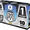 Panini - 2021/22 Mosaic Serie A Football (Soccer) - Hobby Box (10 Packs)(Panini 2021 22 Mosaic Mosaic Serie A Football Soccer Hobby Box 10 Packs)