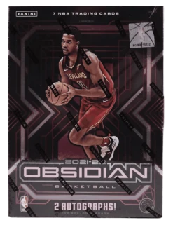 Panini - 2021/22 Obsidian Basketball (NBA) - Hobby Box (1 Pack)(Panini 2021 22 Obsidian Basketball Nba Hobby Box 1 Packs 1)