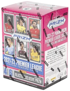 Panini - 2021/22 Premier League Prizm Football (Soccer) - Blaster Box(Panini 2021 22 Premier League Prizm Blaster Box)