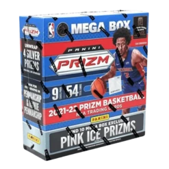 Panini - 2021/22 Prizm Basketball (NBA) - Mega Box(Panini 2021 22 Prizm Basketball Nba Mega Box)