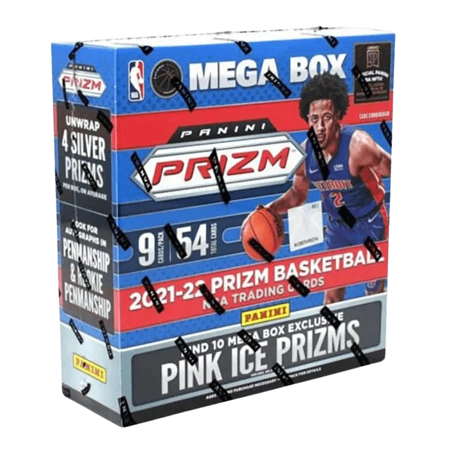 Panini - 2021/22 Prizm Basketball (NBA) - Mega Box(Panini 2021 22 Prizm Basketball Nba Mega Box) 1 Panini - 2021/22 Prizm Basketball (NBA) - Mega Box(Panini 2021 22 Prizm Basketball Nba Mega Box)